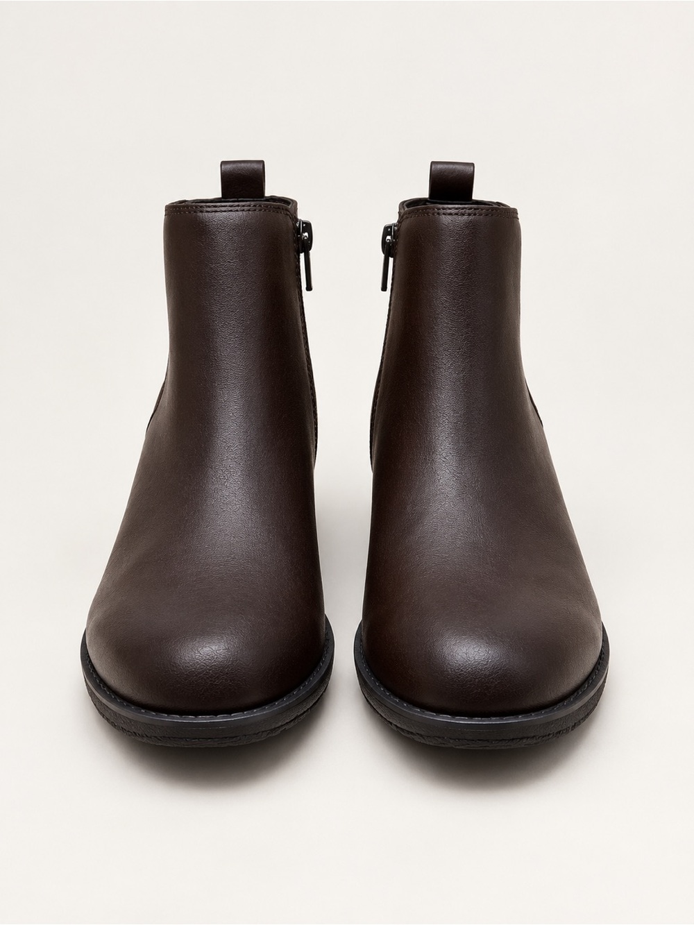 ♥️♥️ Style & Co. Women's Garnerr Lug Sole Ankle Booties - Chocolate Brown - Picture 2 of 6